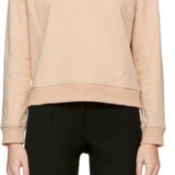Carven - Carven Pink Studs Sweatshirt in 353 Blush - Picture 3 of 4